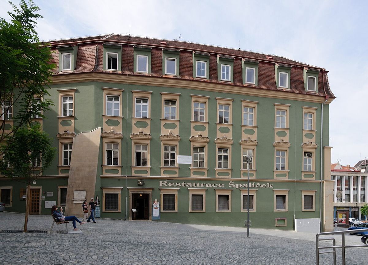 Historický dům s restaurací na brněnském Zelném trhu